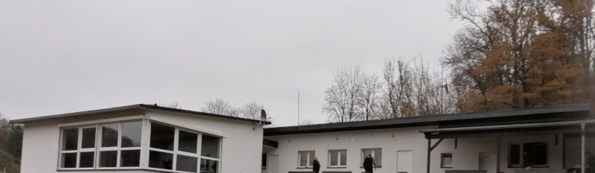 Die Sanierung des Vereinsheimes ist komplett abgeschlossen
