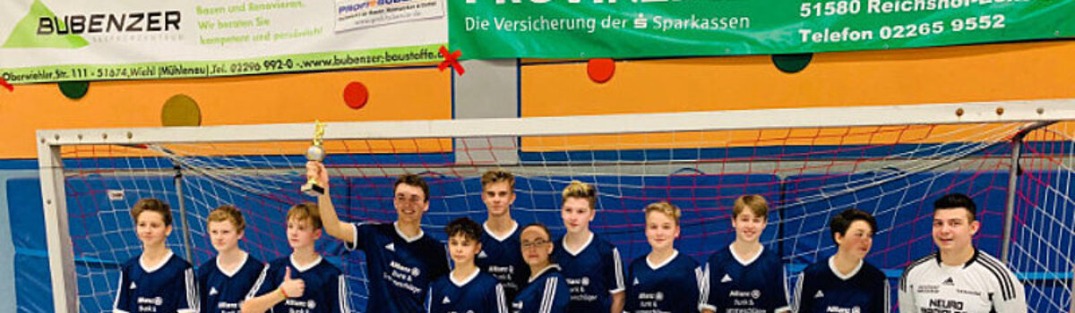 C-Jugend des TuS Reichshof gewinnt eigenes Turnier
