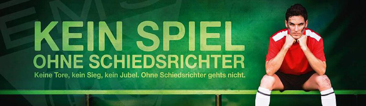 Werde Schiedsrichter beim TuS Reichshof