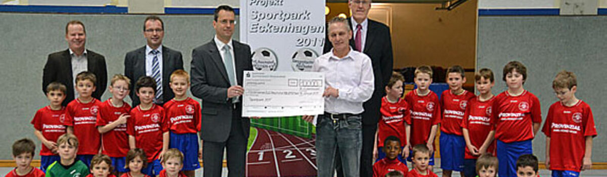 Fa. Elektrisola unterstützt Projekt Sportpark Eckenhagen mit 10.000 EUR