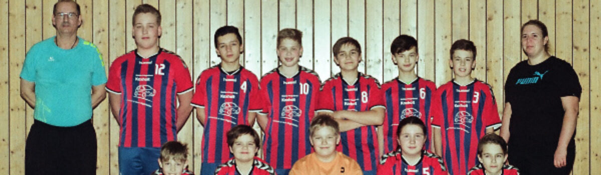 Unsere D-Jugend Handballer
