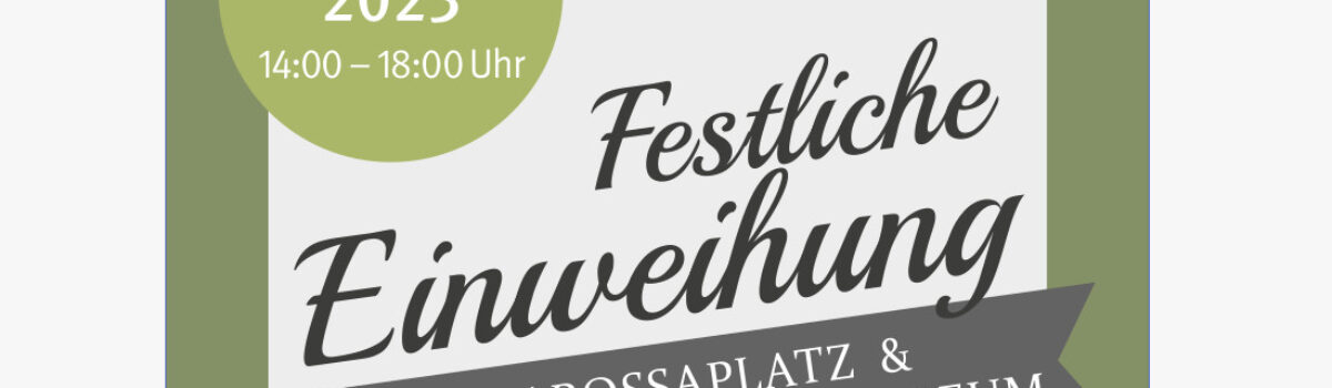 Einweihung und Tanz in den Mai